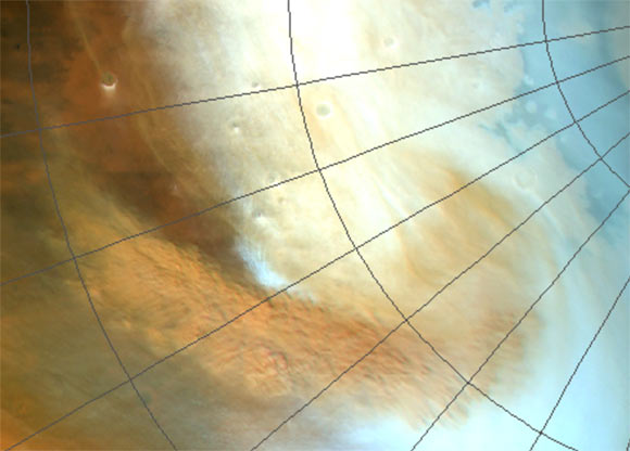 Martian Springtime Dust Storms Churn Up Surprisingly Earth-Like Cloud Patterns: Study