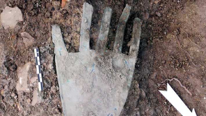 2,000-Year-Old Inscribed Bronze Hand Rewrites History of Basque Language