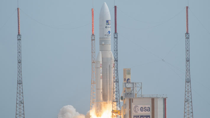 ESA’s JUICE Spacecraft Launches to Study Jupiter’s Icy Moons