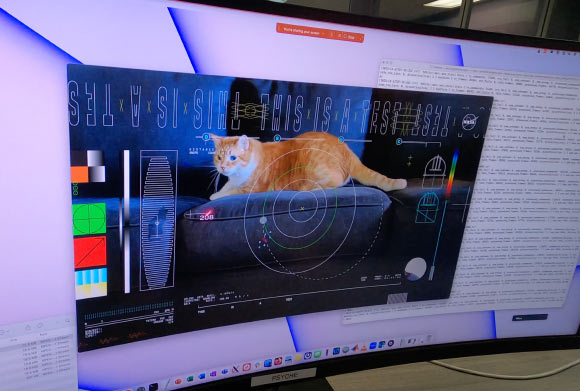 NASA Streams Cat Video from Deep Space via Laser